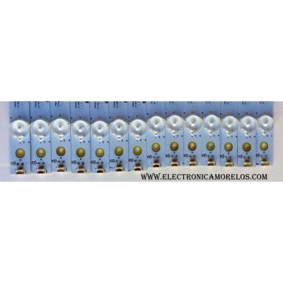 KIT DE LED´S PARA TV (14 PIEZAS) / VIZIO LB55034 V0_05 / LB55034 V0_06 / YX-55034002-3C562-0-A-59P / PANEL´S TPT550J1-HVN08.U REV:S51AA / TPT550J1-HVN08.U REV:S110A / MODELOS D55U-D1 LTC7UCAS / E55-C1 LTCWSHAR / LTC7SHAS / LTC7SHAR / LTCWSHBR / LTMWSHAR - Imagen 3